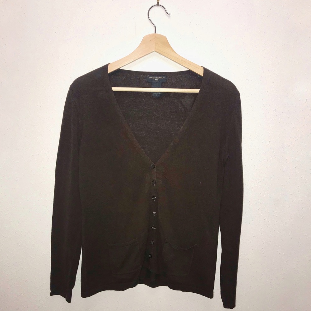 Banana Republic Petite Cardigan Sweater